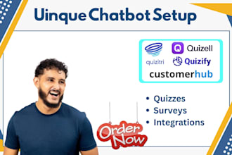 setup quizell, quizitri, checkmarket, customerhub, quizify, sleeknote, happyform