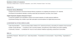 rewrite and optimize your resume for ats and internships