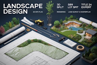 2d landscape plan planting plan backyard garden 3d landscape design, site plan