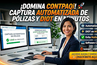 automatizacion de polizas y diot en contpaqi contabilidad curso practico