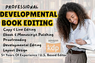 proofread children book fantasy novel edit romance developmental book editor
