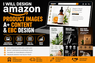 design amazon product images, amazon a plus content design, amazon ebc
