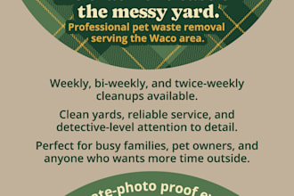 design clean and professional flyers for your business
