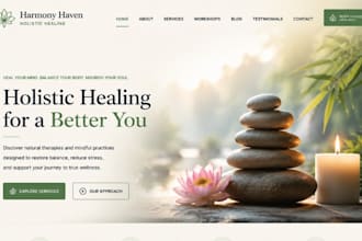 esign wix holistic healing website reiki astrology chakra healing wellness site
