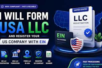 form usa llc and register your US company with ein