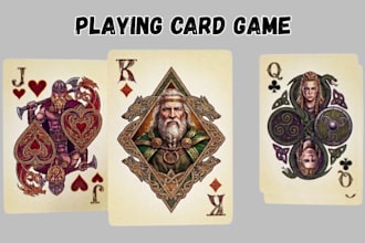 design custom playing cards poker cards tarot cards and card game deck design