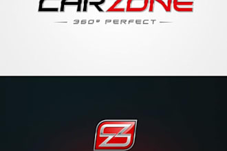 create luxury automotive logo for car brand, mechanic and detailing shop
