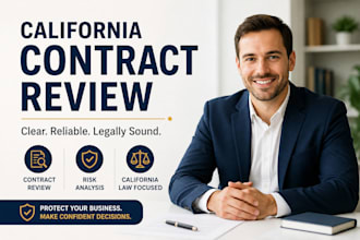 review california business contracts and legal agreements