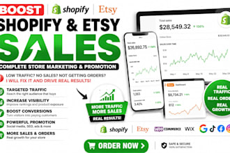 do onsite website audit with optimization and boost shopify or etsy sales