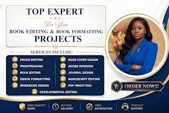 do pdf design ebook formatting, kdp formatting, book interior design journal