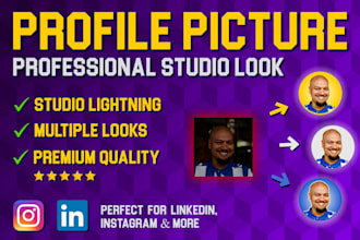 turn your photo into a professional profile picture