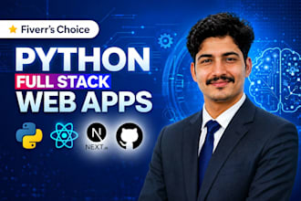 develop custom software with python automation and nextjs architecture