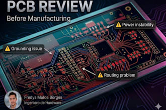 review your schematic and layout before manufacturing