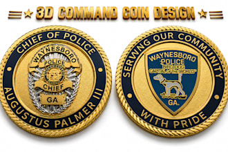 do 3d challenge coin emblem pin police coin commemorative token military badge