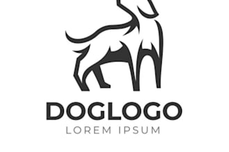 do 2 lion logo, and dog ,bird, cat, crow, eagle design