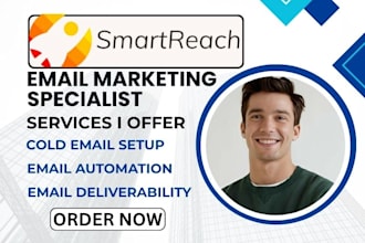 setup smartreach cold email automation smartreach email deliverability