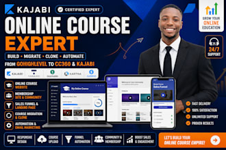 build migrate clone course creator 360 gohighlevel to cc360 kajabi online course