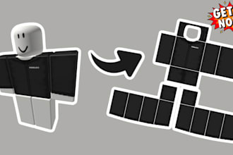 design custom roblox clothing shirts pants uniforms for r6 and r15 avatars