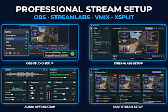 setup and optimize obs studio and stream labs for twitch kick