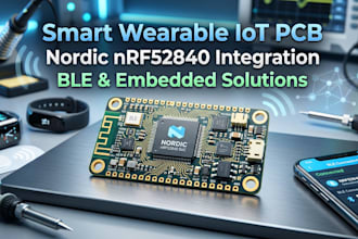 design wearable pcb for biosensor, bioimpedance and health monitoring