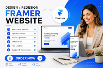 build framer website design framer redesign figma to framer webflow website