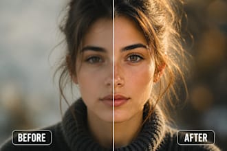 upscale, enhance and restore your photos professionally