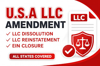 llc dissolution llc s corp c corp formation llc amendment dissolve llc close ein