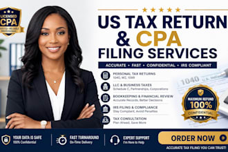 prepare your US tax return as a licensed CPA