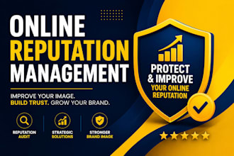 do online reputation management and repair negative links