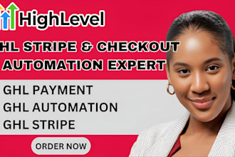 setup ghl payment stripe checkout invoicing order form funnels automation