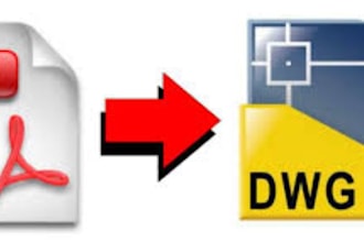convert designs into cad drawings
