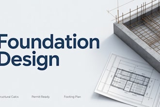 design foundation plans and structural calculations for permit