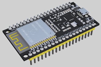design design iot pcb, esp32 programming, and hardware prototype