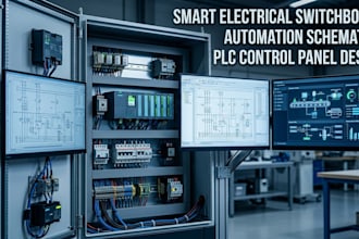 design smart electrical switchboard and automation schematic