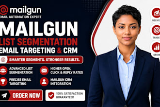 setup mailgun list segmentation mailgun email targeting mailgun crm