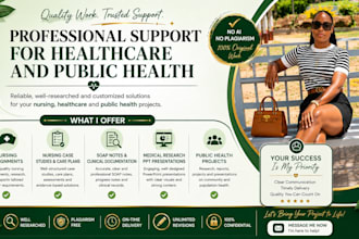 do medical, nursing, assigned healthcare, public health research and case study