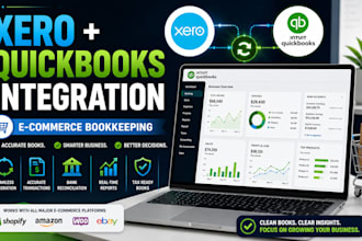 integrate xero with quickbooks for ecommerce bookkeeping