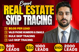 do accurate real estate skip tracing and llc skip tracing