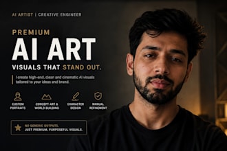 create premium ai art and custom character designs