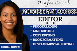 proofread christian books editor, copy edit memoir, christian books formatting