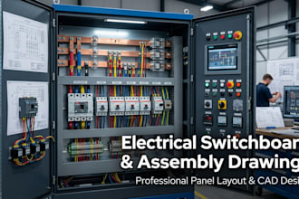 design electrical switchboard fabrication and assembly drawings
