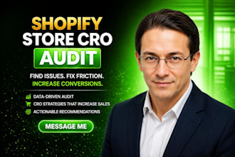 indepth shopify website audit website cro analyis shopify SEO audit