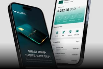 build fintech app, wallet app for both ios and android