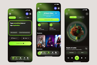 build ai music generator, ai music app, ai composer app, ai music website