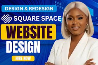 build squarespace website squarespace design or design wesite develpment