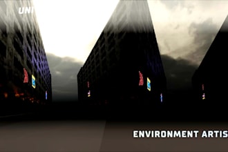 create unity hdrp horror game environment and level design