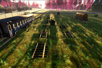 create post apocalyptic abandoned environment in unity