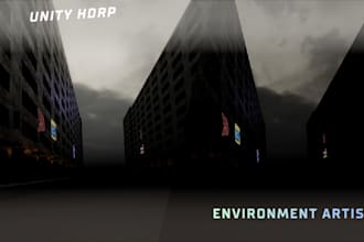 create unity hdrp game environment and level design