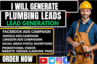 plumbing leads plumber leads plumbing marketing plumbing ads facebook ads