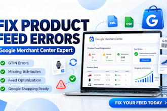 fix google merchant center product feed errors and optimize your feed